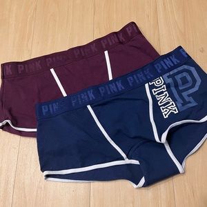 Victoria’s Secret Pink Boyshort panty bundle